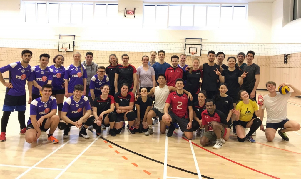 Having a Ball at 4aside Volleyball Scottish Student Sport
